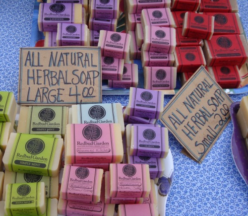 All natural herbal soap.