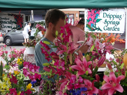 Located 50 miles east of Fayetteville, the Dripping Spring Garden sells beautiful flowers.